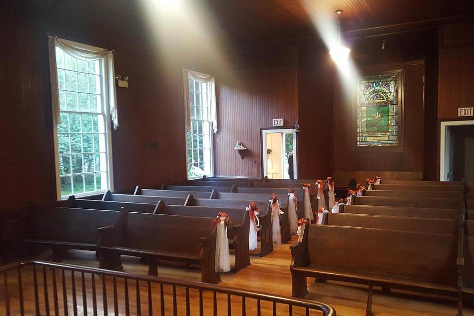 Inside the chapel