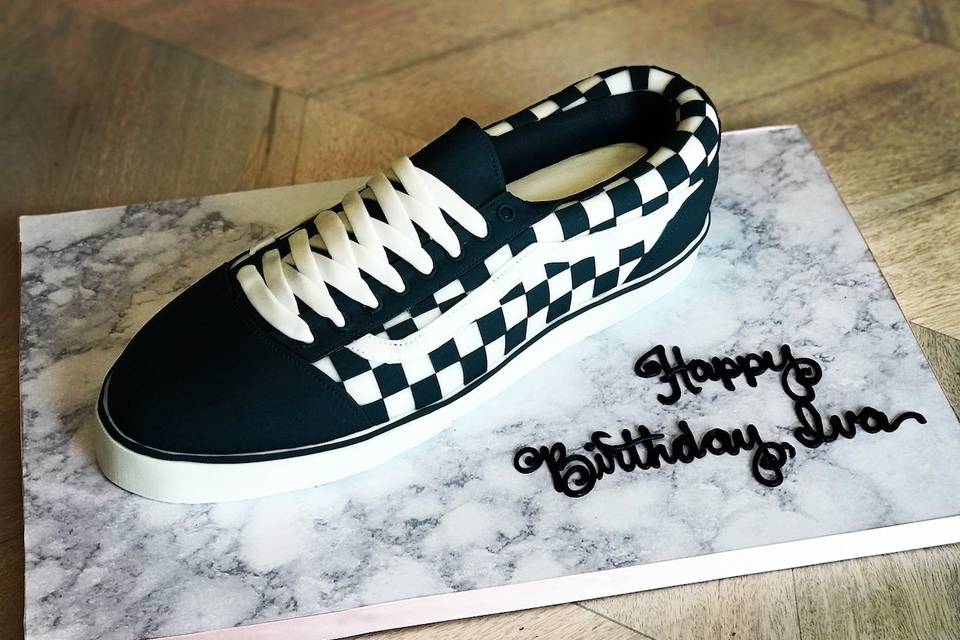 Vans Shoe Cake