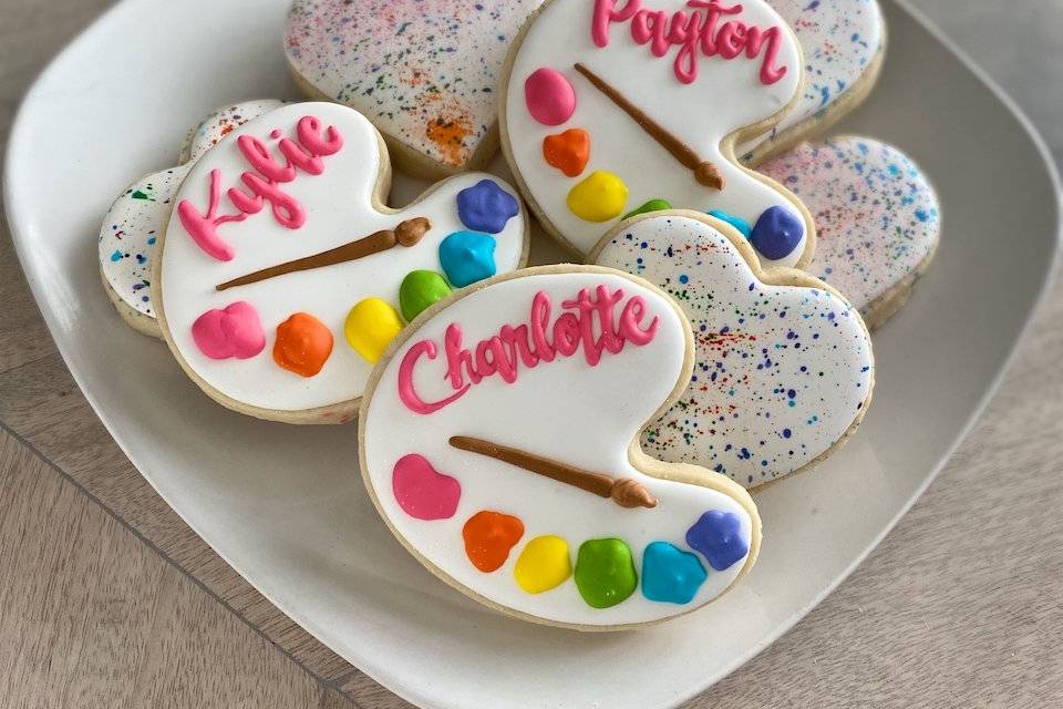 Girls' Party Cookies