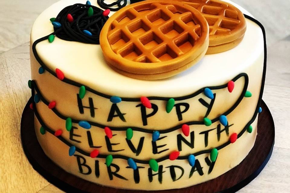 Stranger Things Cake