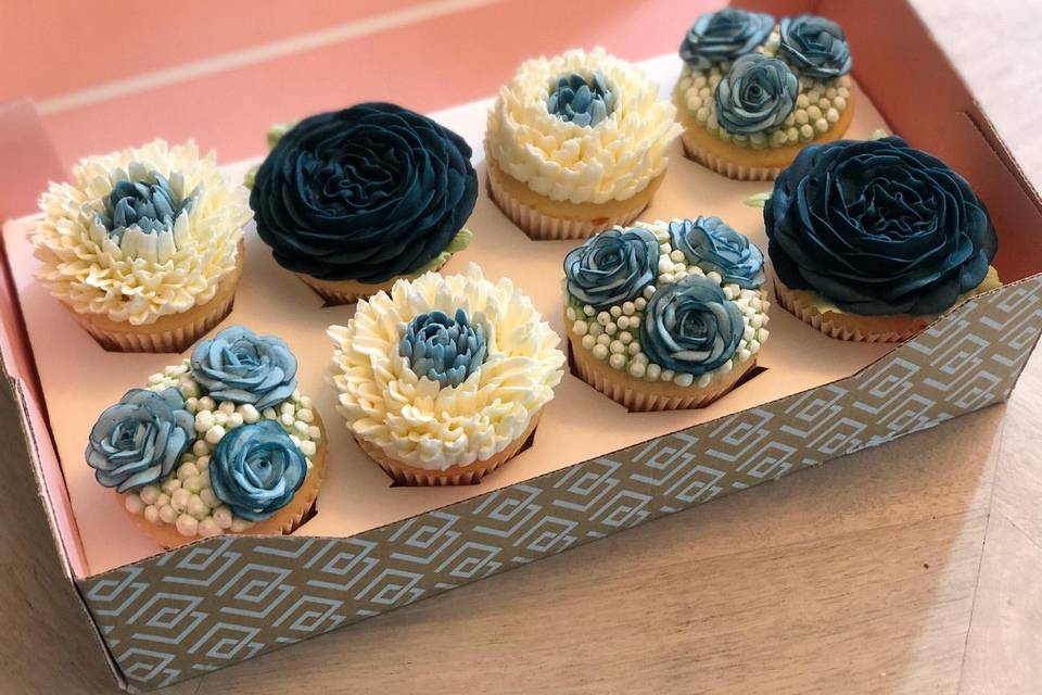 Floral Cupcakes