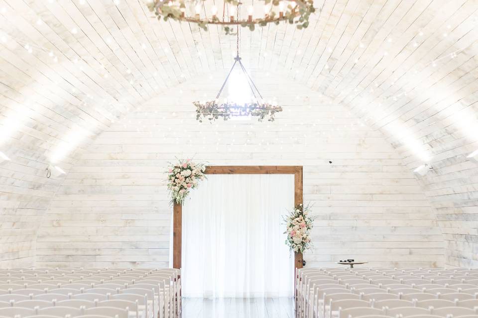 Upstairs ceremony