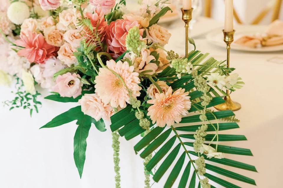Tropical Floral Centerpiece