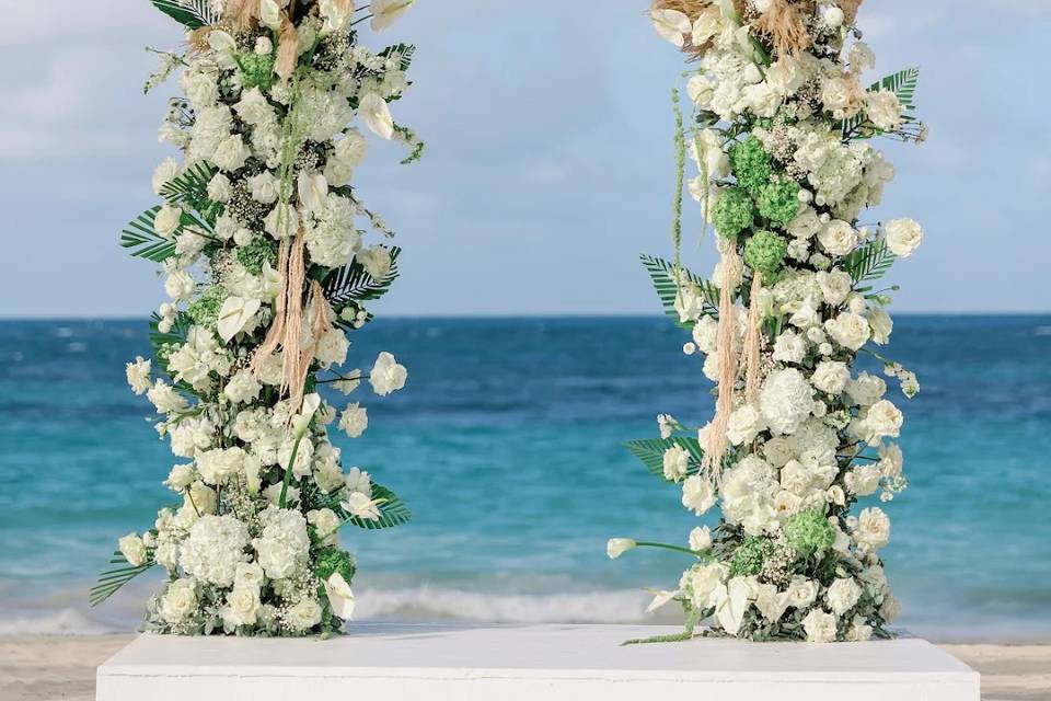 Beach Wedding Arch Design