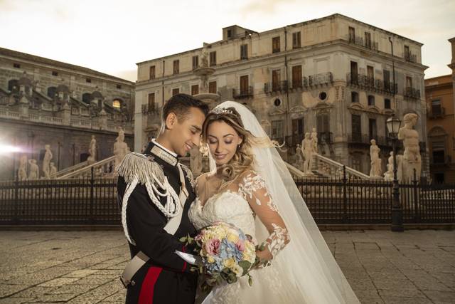 Wedding couple