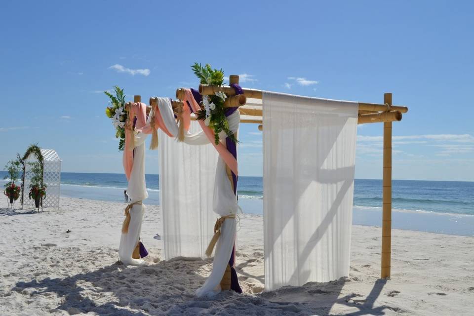 Beach wedding