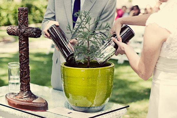 Tree Planting Unity instead of Sand Unity for Ceremony