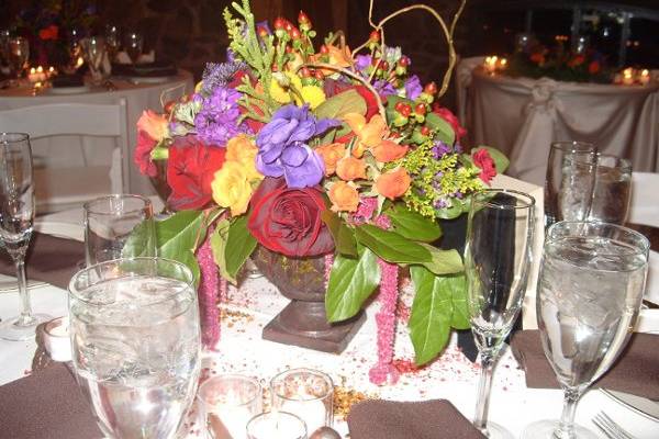 Floral centerpiece