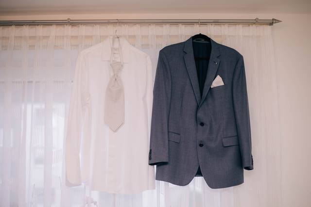 Suit hanging