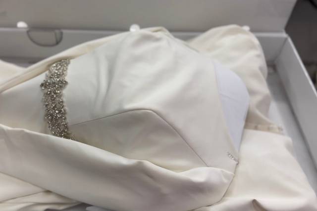 Wedding dress in box 2