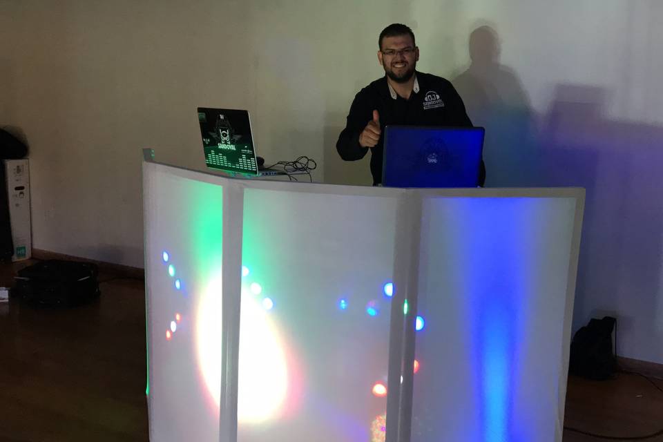 DJ set-up