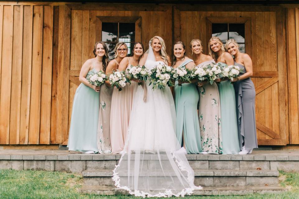 Front porch of the barn