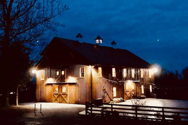 Nighttime at the Barn