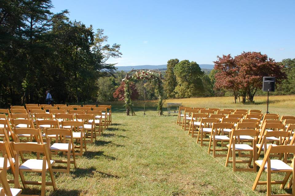 Ceremony site