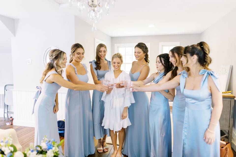 Bridesmaids & Bride