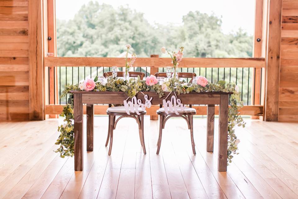 Sweetheart Table