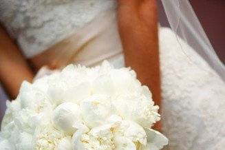 Peony bridal bouquet