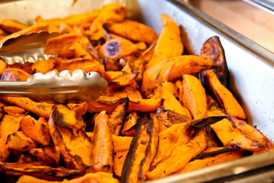 Rosemary Roasted Sweet Potato WedgesAll Pictures shot by Ashley Varneyhttp://www.ashleyvarney.com/