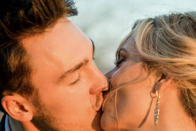Couple at La Mariposa