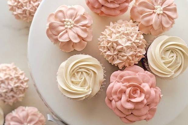 Blush Cupcakes