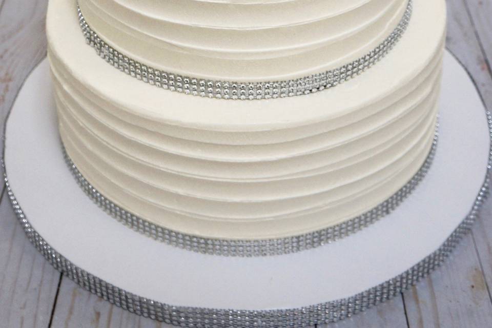 Horizontal Bling Cake