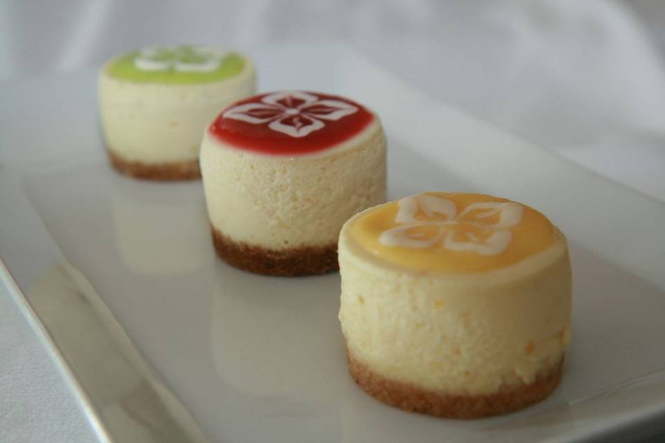 Fruit Trio - Very popular Spring and Summer Flavors. Key Lime Margarita, Original with fresh Strawberry or Raspberry Fruit Sauce and our Triple Citrus