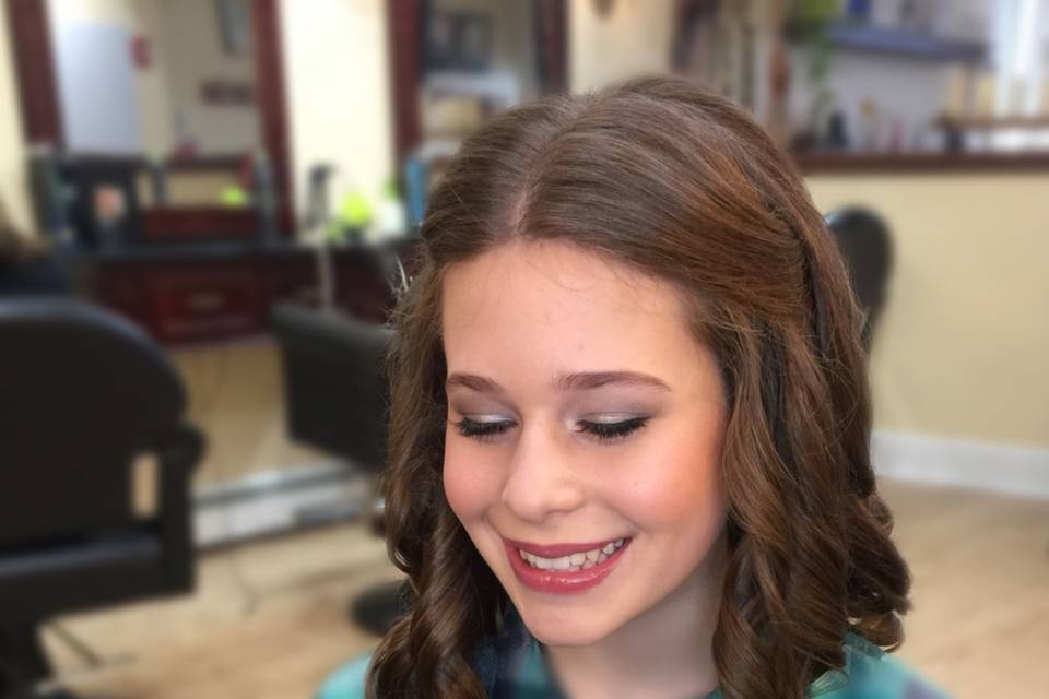 Bat mitzvah broadway themed party|De Cara Makeup