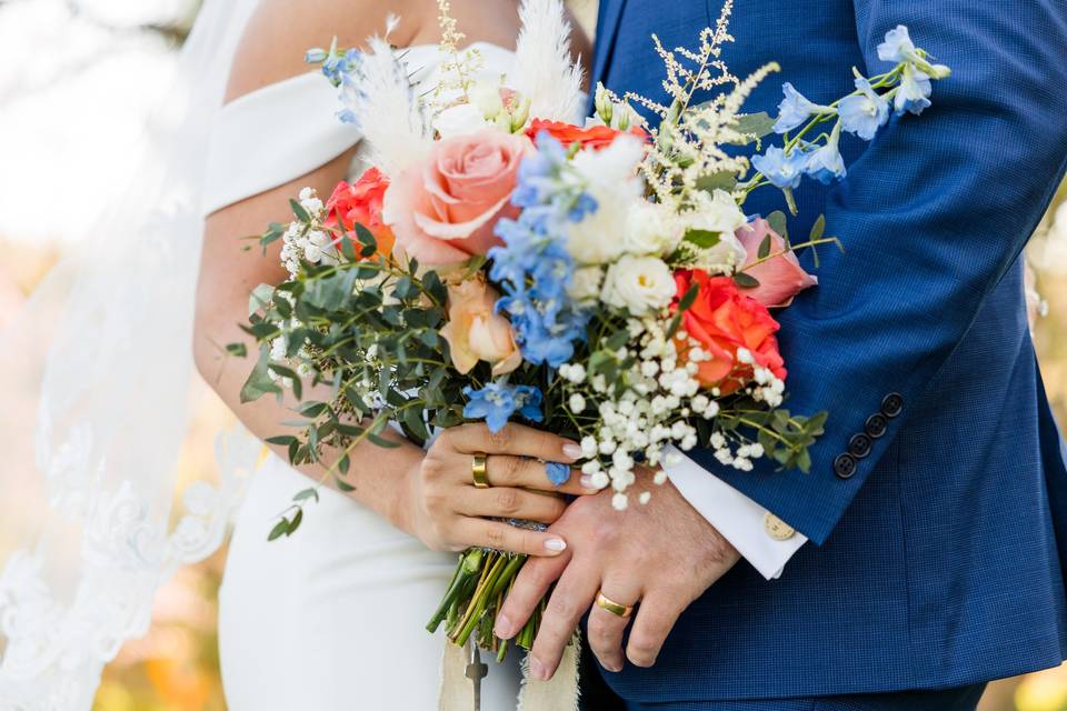 Organic Style Bridal Bouquet