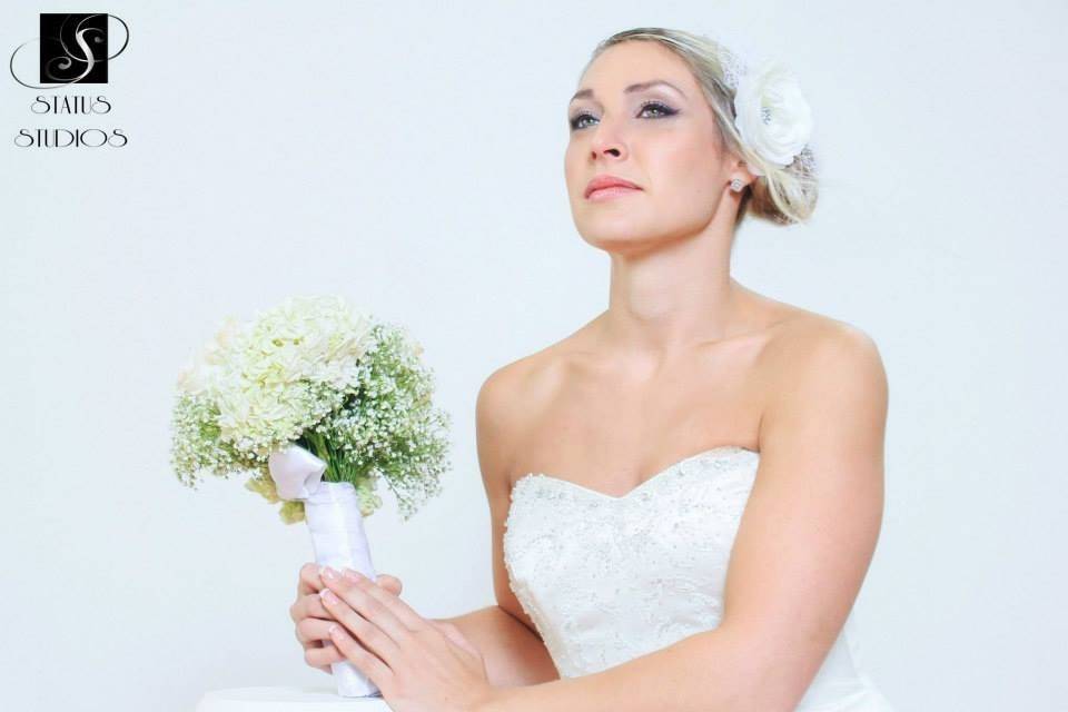 Final bridal look