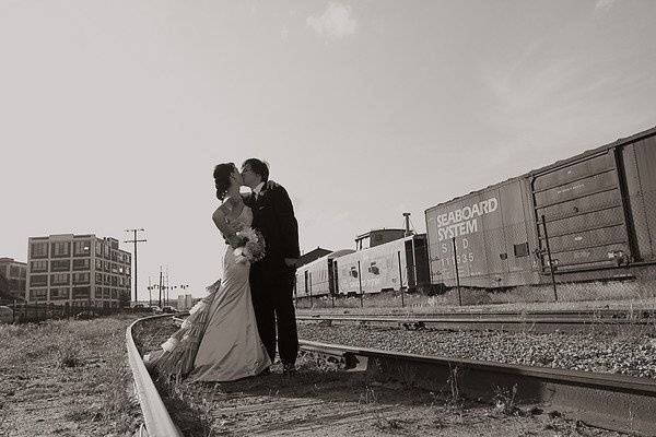 A quick stop for some awesome photos at the train yard