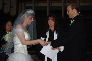 Bride's vows & token of love.