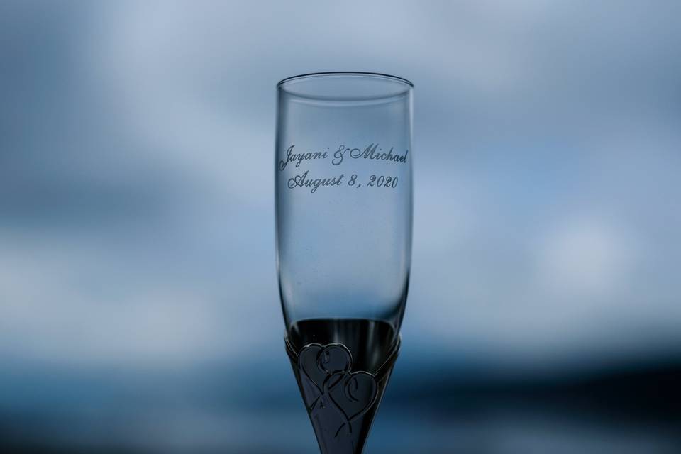 Puget Sound home wedding