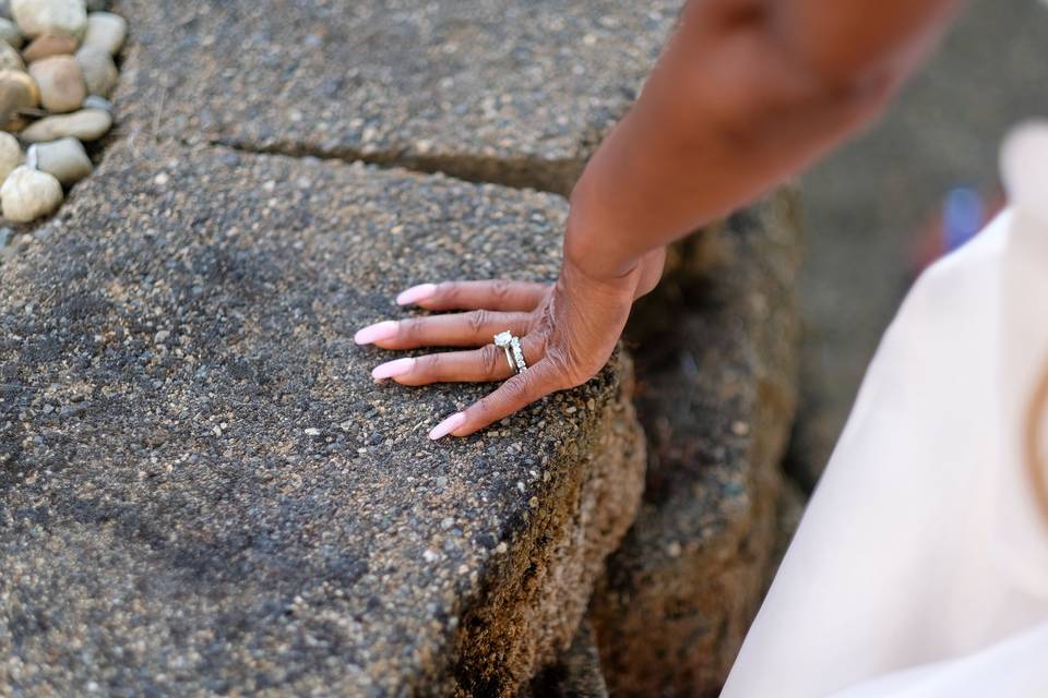 Puget Sound home wedding