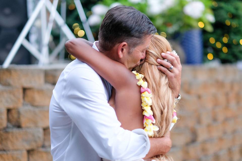 Puget Sound home wedding