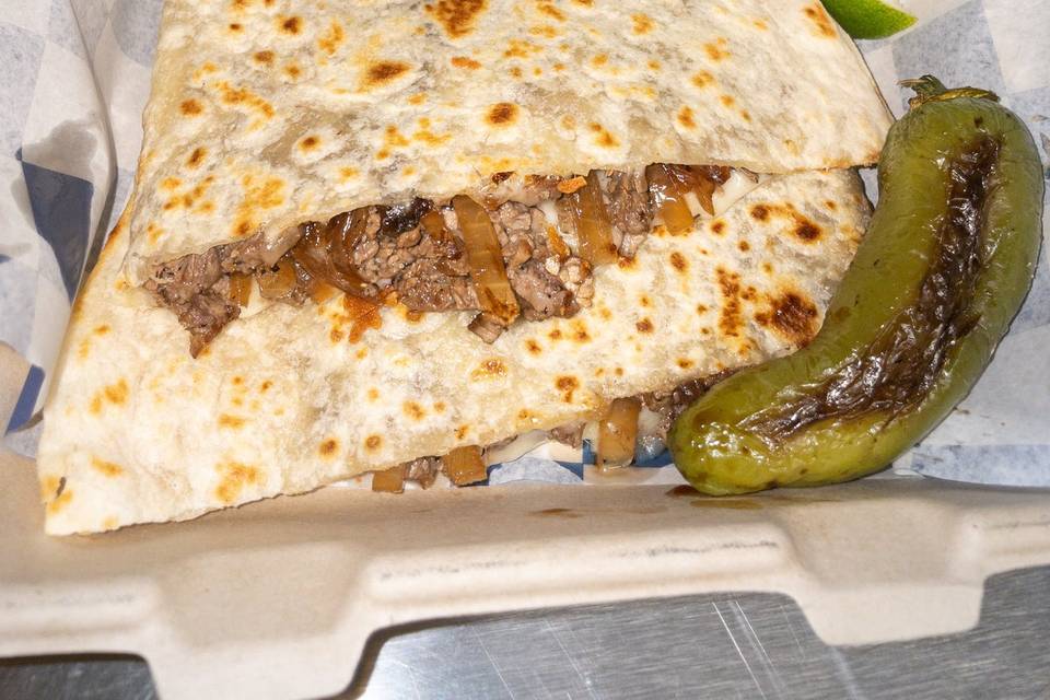 Menu Item: Steak Quesadilla