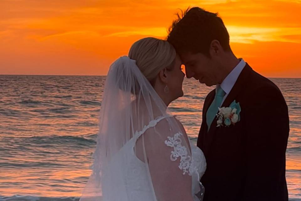 Clearwater beach wedding