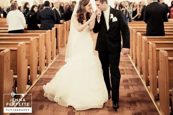 New Jersey Church Wedding - Perfette Photography