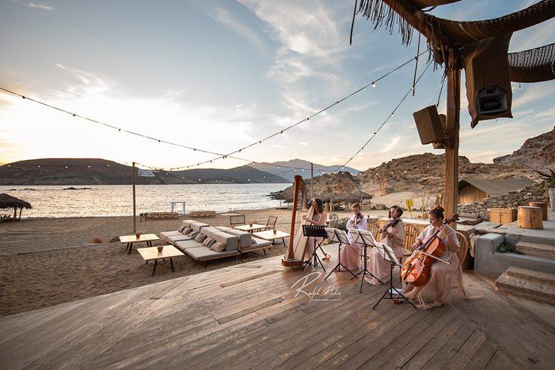 Harp Quartet In Mykonos