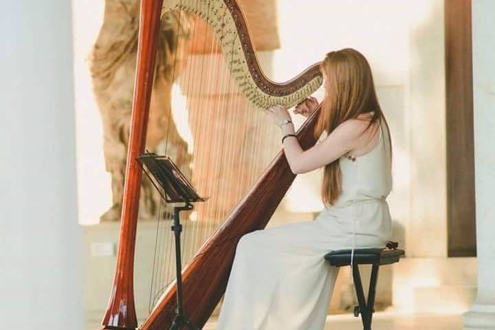 Solo harp