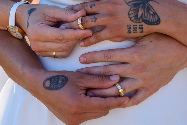 Just married