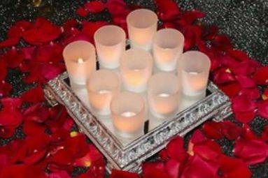 Candle light centerpiece