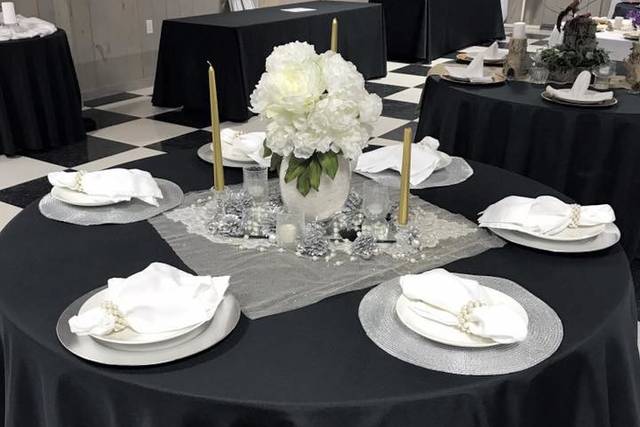 Black linen
