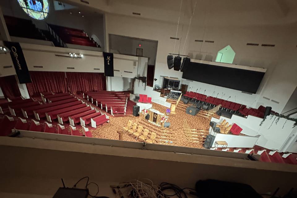 Behringer X32 Board for church