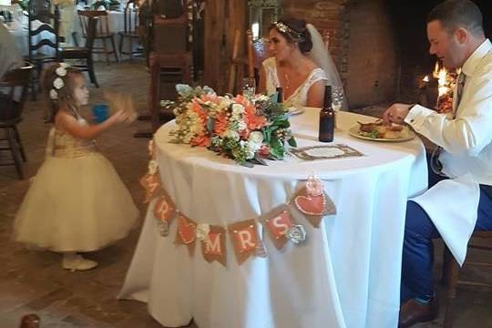 Sweethearts table