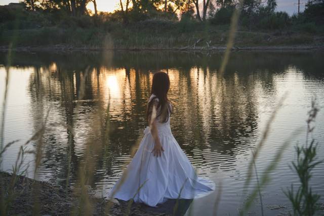 Single bride photo