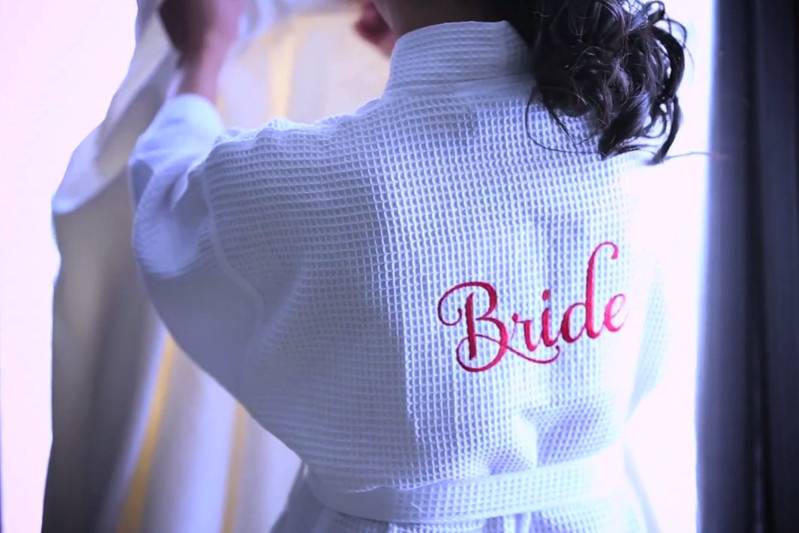 Bride's Details During Pre-Ceremony