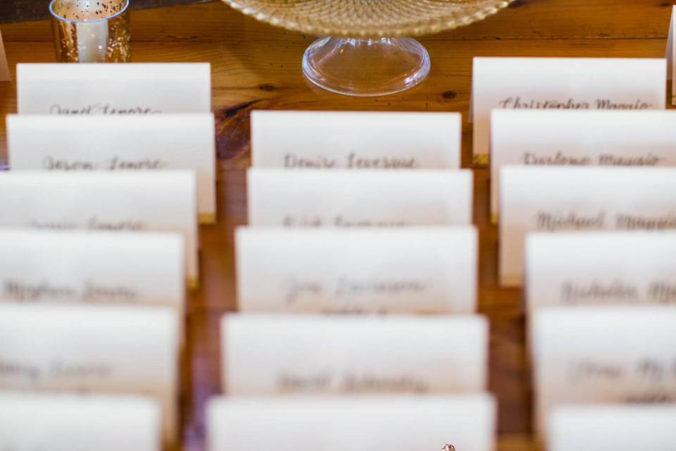 Place cards