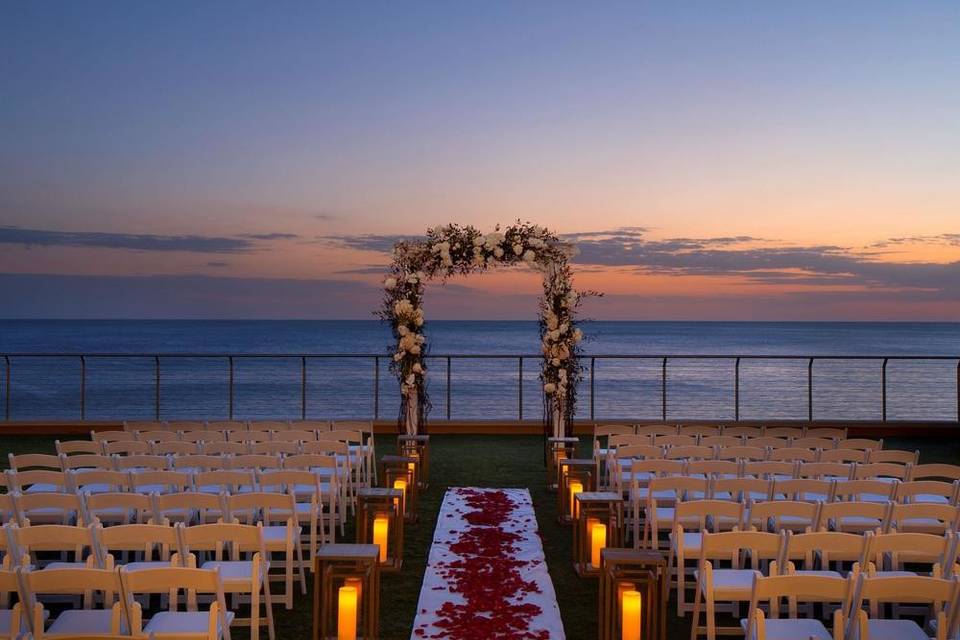 Ceremony Overlooking the Gulf