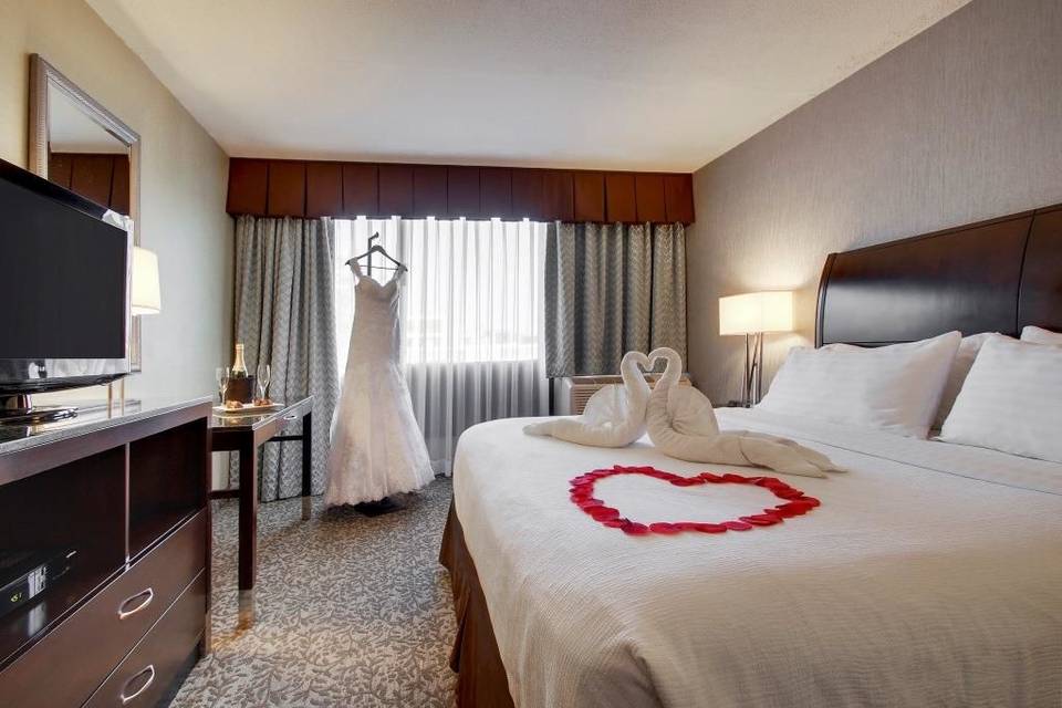 Suite Bedroom with Romance Package