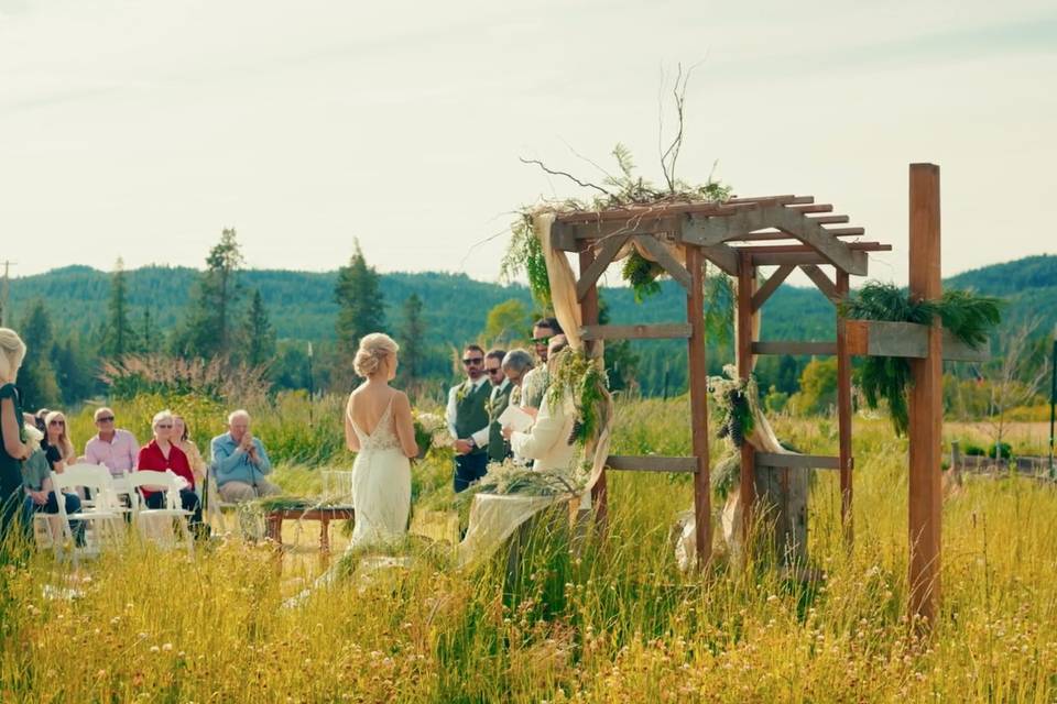 Wedding in Pasture